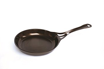 AUS-ION Deep Skillet, 9" (20cm), 100-Percent Made in Sydney, 3mm Australian Iron, Commercial Grade Cookware