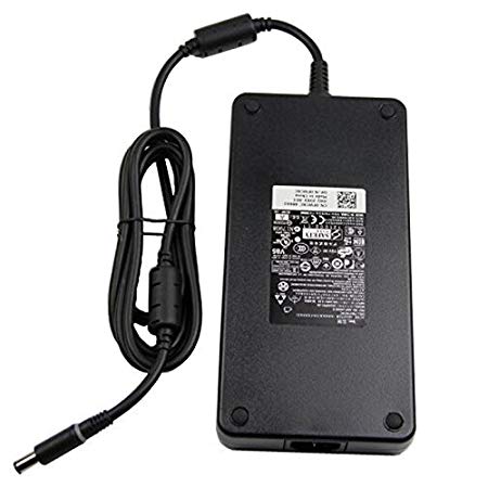 New 240W 19.5V 12.3A PA-9E AC DC Power Adapter Charger Cord for Dell Alienware M17X R2 M17X R3 M4700 M6400 M6500 M6600 J211H FWCRC C3MFM U896K 6RTJT Y044M Laptop Charger 7.45.0mm(Black)