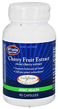 Enzymatic Therapy - Cherry Fruit Extract, 1000 mg, 90 capsules