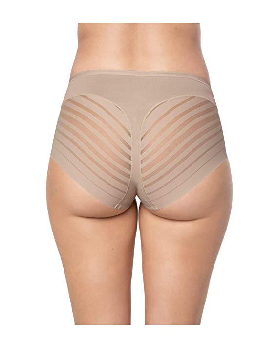 Leonisa Women's Invisible Tummy Control Classic Comfy Panty