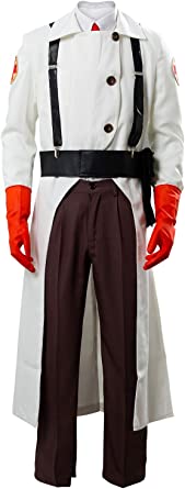 Cosplaysky Team Fortress 2 Medic Cosplay Outfit Halloween Costume