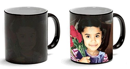 11oz Next Day Print Black Color Changing personalized Mug