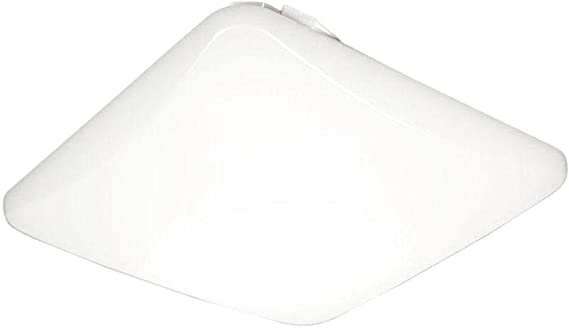 Lithonia Lighting FMLSL 14930 M4 LED Square 11-Inch Flushmount, 3000K, 1100 Lumens, White