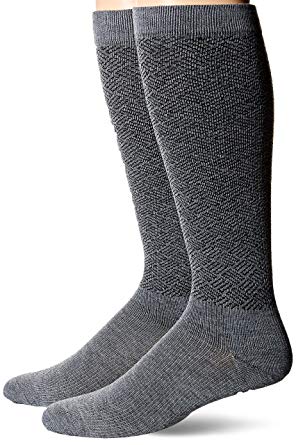 Dr. Scholl's Men's American Lifestyle Pin Dot Compression Socks 2 Pair