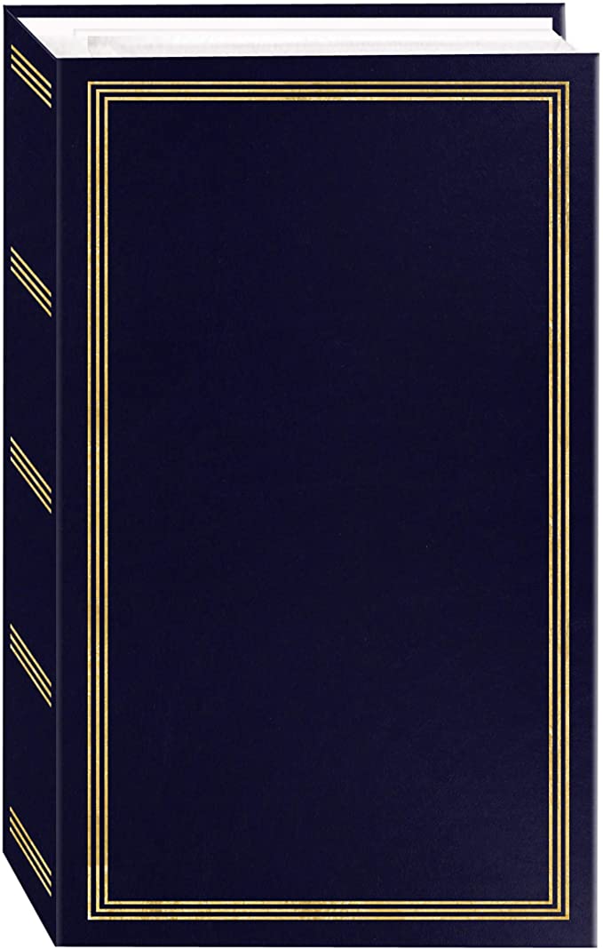 Photo Albums, 504 Pockets, Navy Blue (4 x 6 Inches)
