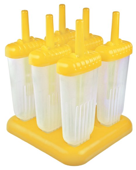 Tovolo Groovy Ice Pop Molds - Yellow