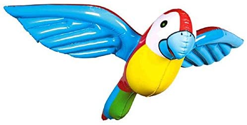 amscan 399695 Party Inflatable Flying Parrot, 1 Piece