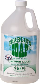 Charlies Soap Laundry Liquid - 1 Gal Jug - 160 Loads