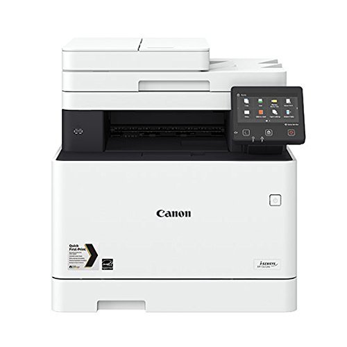 Canon i-SENSYS MF732Cdw Colour Laser All-in-One Printer   Extra Set Of Original 046H XL Canon Toners (B 6,300, C,M,Y 5,000 Pages)