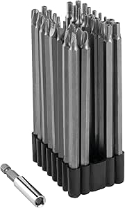 Titan 16533 33-Piece 5-Inch Security Bit Set