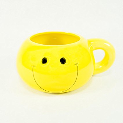 Ceramic Smiley Face 16 oz. Mug