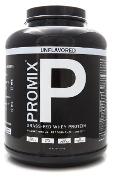 PROMIX 100 GRASS-FED WHEY - UNFLAVORED - 5lb Bulk - 1 Selling Grass-Fed Whey - Mixes Instantly - 100 Satisfaction Guaranteed