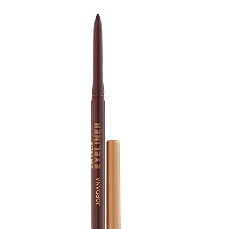 Jordana Eyeliner for Eyes - Draw The Line Eyeliner Pencil Brown Suede - .012 oz / .35 g