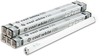Ge Lighting 80045 24" 20 Watt Cool White Ecolux T12 Fluorescent Bulb