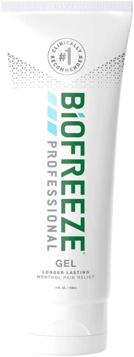 Biofreeze Professional Pain Relief Gel, 4 oz. Tube, Green