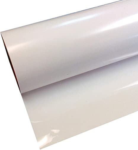 Siser Easyweed White 15" (inch) Rolls of Iron on Heat Transfer Vinyl, HTV Coaches World (30 Feet)