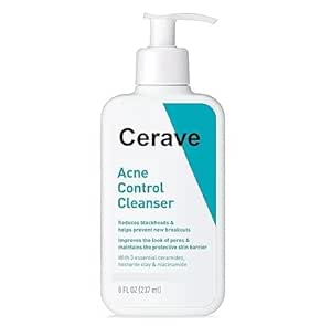 Acne Control Cleanser 237ml Compatible with Cerevee Acne Control Cleanser 237 ml