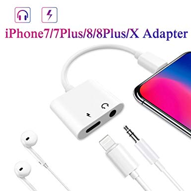 For iPhone Charger Cable, Lightning Cable Adapter Fast Charging USB Syncing Cord Wire for iPhone X 8 8 Plus 7 7 Plus 6 6 Plus 6s 6s Plus SE 5 5s 5c iPad iPod (White)