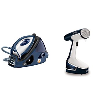 Tefal GV9071 Pro Express Care High Pressure Steam Generator of 2400 W with DR8085 Access Steam Garment Steamer