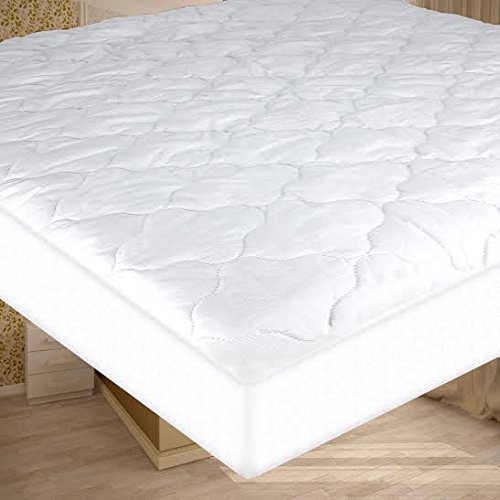 Fabugears Quilted Cot Size, Waterproof Cotton Camp Mattress Cover Pad 30" X 75" X 8"