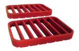 Easy Made Kitchen Silicone Roasting Rack Set 2 Racks Per Package