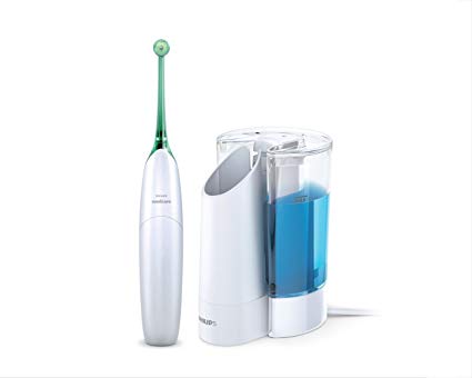 Philips Sonicare AirFloss and Philips Sonicare AirFloss Fill & Charge Station Combo Pack, White, HX8211/20
