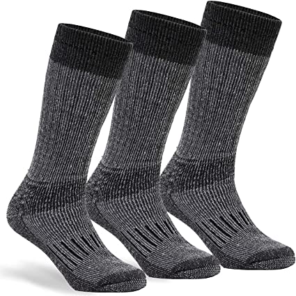 Warm Thermal Wool Socks for Winter Moisture Wicking and Breathable Cozy Boot Socks