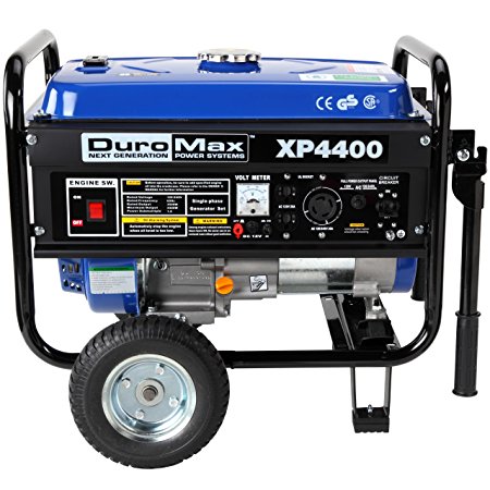 DuroMax XP4400, 3500 Running Watts/4400 Starting Watts, Gas Powered Portable Generator