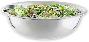 Tablecraft 13 Quart Heavy Duty Stainless Steel Mixing Bowl | Commerical Quality for Restaurant or Home Kitchen Use