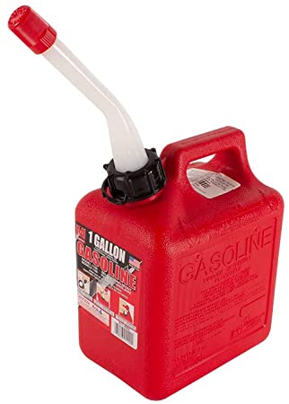 Midwest Can 1100 Red Plastic Gas Can (1 gallon)