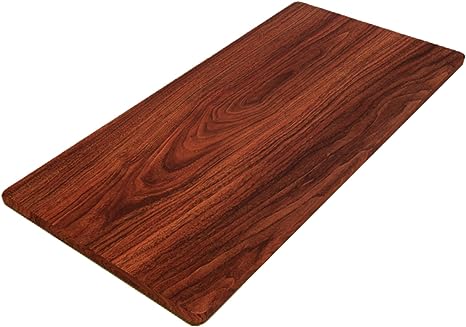 FLEXISPOT Whole Piece 48"x30" Desktop 1" Thickness Height Adjustable Desk Rectangular Tabletop Mahogany Board (48INCH Mahogany Top)