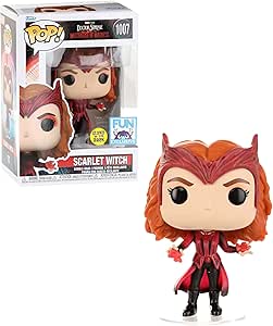 POP! Marvel: Doctor Strange in The Multiverse of Madness - Glow in The Dark Scarlet Witch Vinyl Figure Standard