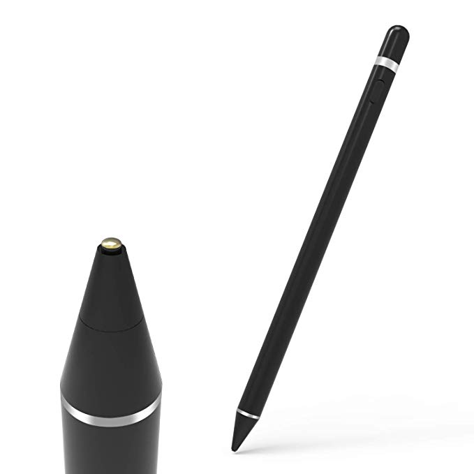 Digital Capacitive Stylus Pen. Slim and Ergonomically Designed Ipad pencil, with an Ultra Fine Tip. Universally Compatible for Touch Screen Tablets and Smart Phones
