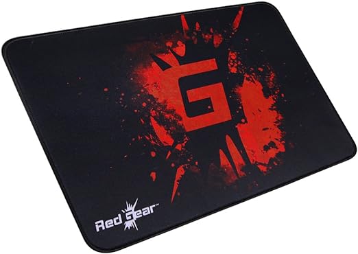 Redgear MP35 Speed-Type Gaming Mousepad (Small)(Black/Red)