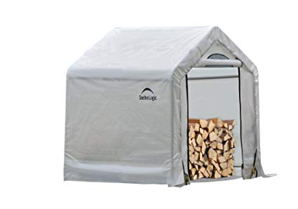ShelterLogic Firewood Seasoning Shed, 5 x 3.5 x 5 ft.