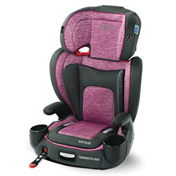 Graco TurboBooster Grow High Back Booster Seat, Featuring RightGuide Seat Belt Trainer, Joslyn