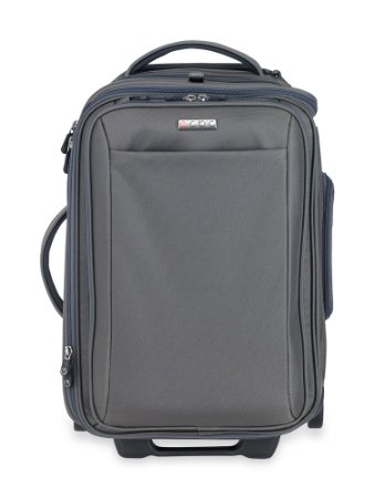 ECBC Sparrow Wheeled Garment Bag with Easy Access, TSA-Friendly Laptop Section for up to a 15-Inch Laptop, Grey (B8202-30)