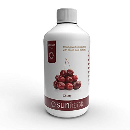 Suntana Spray tan Cherry Fragranced Spray Tanning Solution, Medium Tan 250 ml