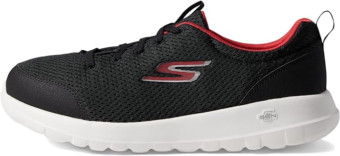 Skechers Mens Gowalk Max Otis - Athletic Air Mesh Lace Up Walking Shoe Walking Shoe