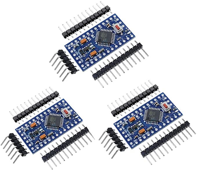 HiLetgo 3pcs Pro Mini Atmega328P 5V/16M Replace ATmega128 Pro Mini Atmega328 328P DC5V 16M for Arduino