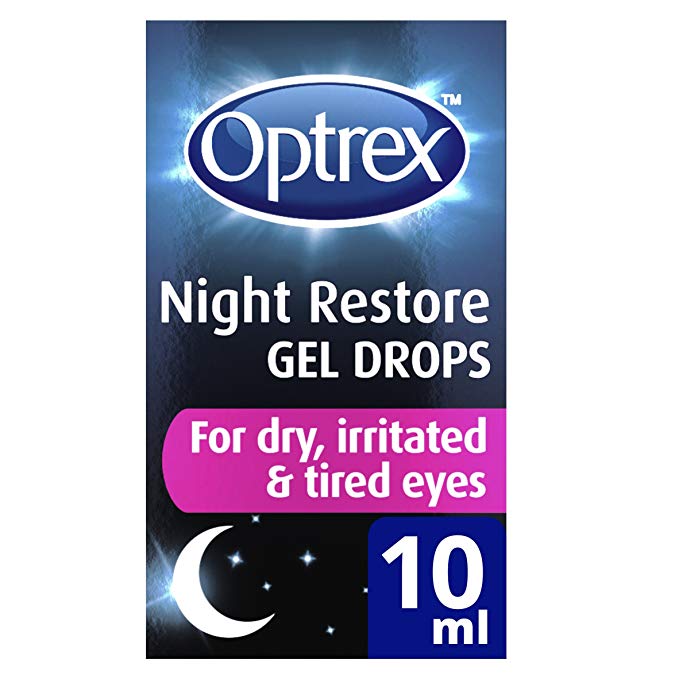 Optrex Night Repair Gel Eye Drops, 10 ml