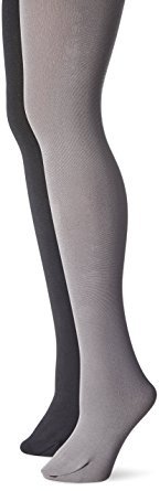 Muk Luks Women's Fleece Lined 2 Pair Pack Tights