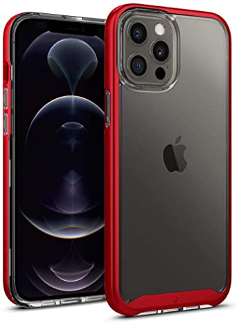 Caseology Skyfall Compatible with iPhone 12 Pro Max Case (2020) - Red