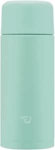 Zojirushi SM-MA25-AL Water Bottle, Seamless Water Bottle, Small Capacity, 8.5 fl oz (250 ml), Screw, Stainless Steel Mug, Soft Turquoise, Integrated with Strings and Washer, Easy to Clean, Only 2