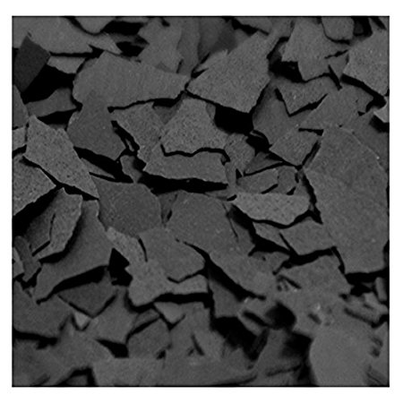 1/4" Chipflakes Epoxy Paint Chips (1lb, Black)