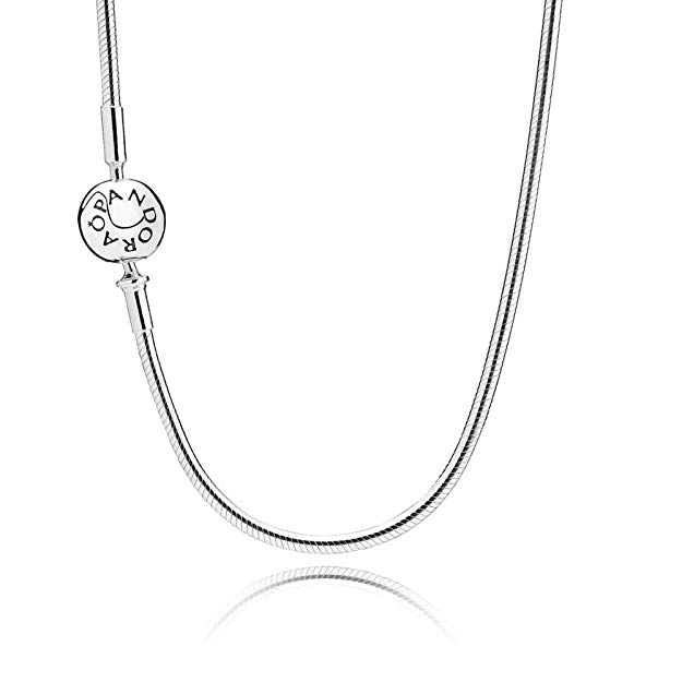 Pandora ESSENCE Collection Sterling Silver Necklace 596004-60 / 23.6" - Fits only Pandora ESSENCE Charms