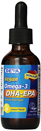 Deva Vegan Vitamins: Omega-3 DHA-EPA Vegan Lemon, 2 oz