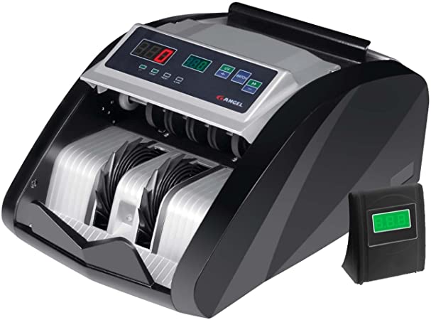 ANGEL POS BC-1210 Bill Counter with External Counter Display, UV Counterfeit Detection