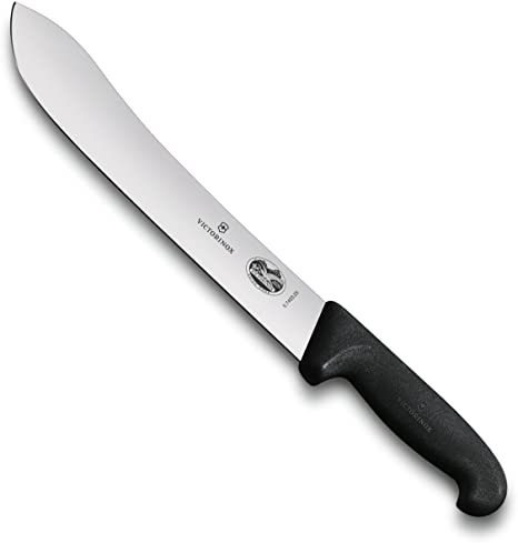 Victorinox Knife, Ice-tempered high carbon stainless steel, Black, Medium