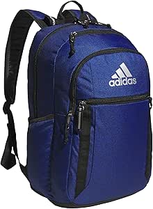 adidas Excel 7 Backpack, Bold Twill Bright Royal-Legend Ink/Black/Silver Metallic, One Size